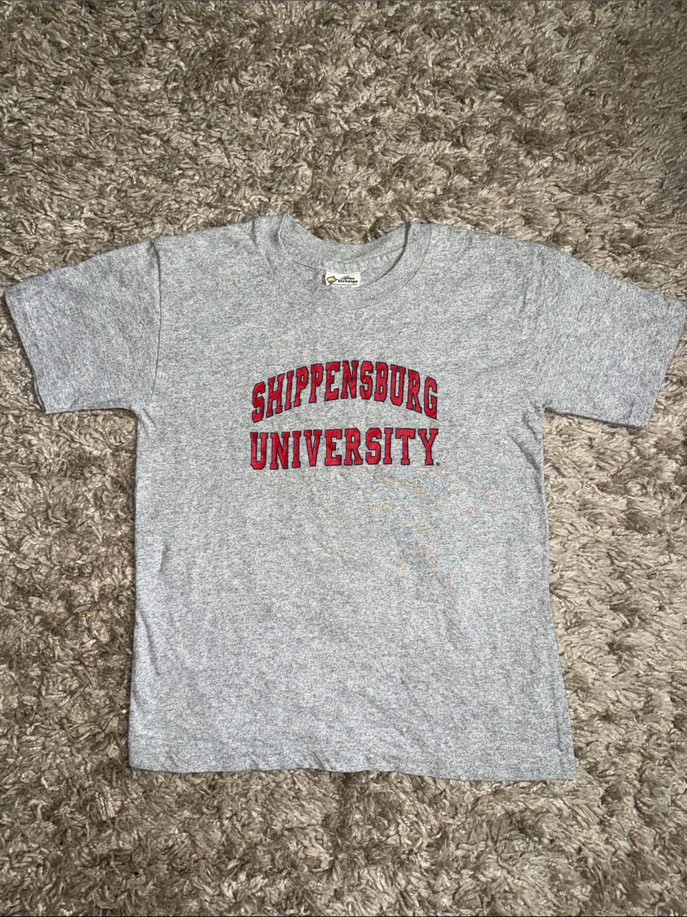 Vintage 90s Shippensburg University Single Stitch Kids Tee 14-16